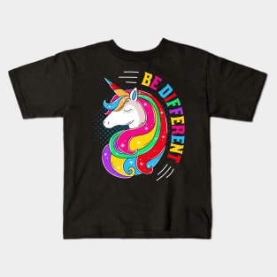 autism unicorn autism awareness Kids T-Shirt